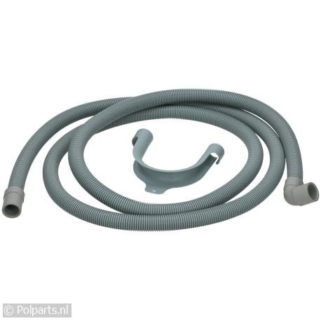 Slang afvoer 2,5 meter compleet - Universeel - 54055610 - 8713411145605 - 54055610001 - 50251658006 - 5.40.55.61-0
