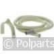 Slang afvoer 220cm compleet - Universeel - 54055980 - 8713411145636 - 54055980001 - 481253028737 - 5.40.55.98-0