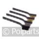 Staalborstel 4-delig -mini- - Benson - 54101350 - 8718026583644 - 54101350001 - 000227 - 5.41.01.35-0