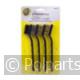 Staalborstel 4-delig -mini- - Benson - 54101350 - 8718026583644 - 54101350001 - 000227 - 5.41.01.35-0