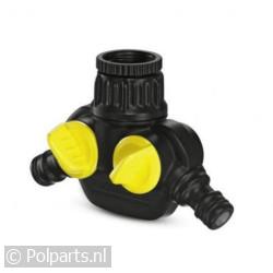 Verdeelstuk 2-weg verdeler