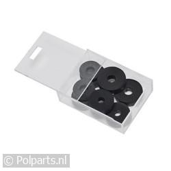 Assortiment kraanschijven