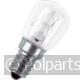 Gloeilamp special koelkastlamp T26 - Osram - 54616040 - 4050300310282 - 54616040001 - 5.46.16.04-0
