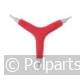 Schroevendraaier 3-weg torx - Benson - 55010070 - 8717729114599 - 55010070001 - 006060 - 5.50.10.07-0