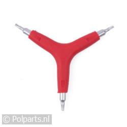 Schroevendraaier 3-weg torx