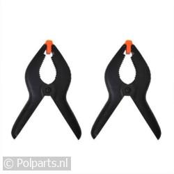 Zeilklem kunststof 6 inch -Set van 2 Stuks-