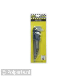 InbussleutelSet 9-delig met kogelkop