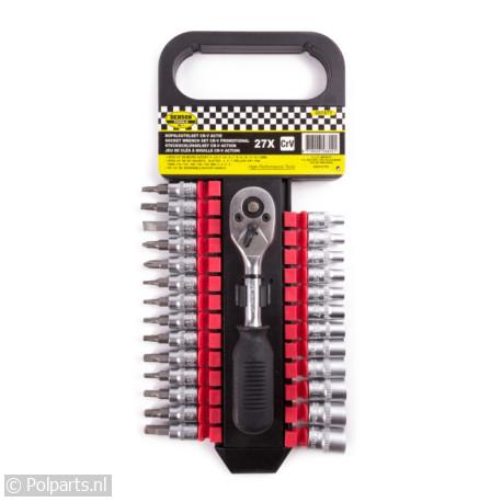 Dopsleutel Set 27 DLG - Benson - 55034440 - 8717344991841 - 55034440001 - 007877 - 8718026588021 - 5.50.34.44-0