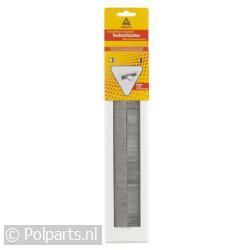 Brievenbus met borstel wit