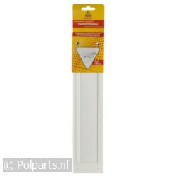 Brievenbus met klep wit