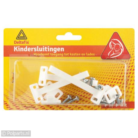 Kindersluitingen wit - Deltafix - 55505350 - 8711517007032 - 55505350001 - 703 - 8711517006011 - 5.55.05.35-0