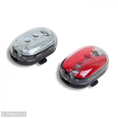 LampenSet fiets - Universeel - 59901690 - 8714868029623 - 59901690001 - 430120 - 8714868007058 - 006337 - 5.99.01.69-0 - 8717729114698 - 8720195791034