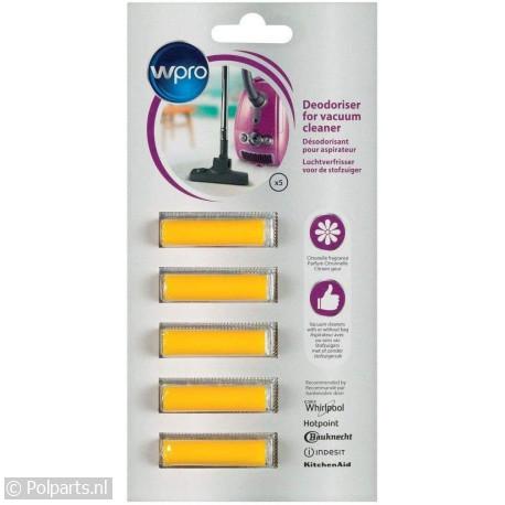 Geurstaafjes stofzuiger -Citroen- - Wpro - 60009120 - 8015250578218 - 60009120001 - 484000008624 - 6.00.09.12-0