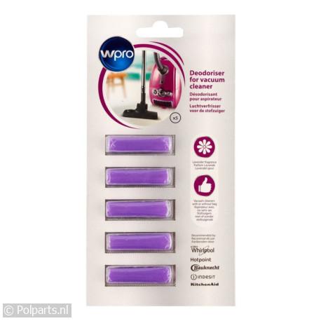 Geurstaafjes stofzuiger -Lavendel- - Wpro - 60009130 - 8015250574876 - 60009130001 - 484000008608 - 6.00.09.13-0