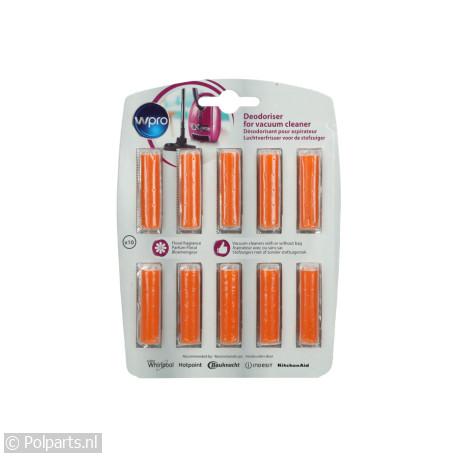 Geurstaafjes stofzuiger -Bloemen- - Wpro - 60009140 - 8015250574852 - 60009140001 - 484000008606 - 6.00.09.14-0