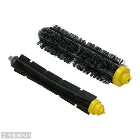 BorstelSet iRobot Roomba - Universeel - 60018080 - 60018080001 - 10-IR-02 - 6.00.18.08-0 - 8713411207815 - 5053197014348 - 8014025063683