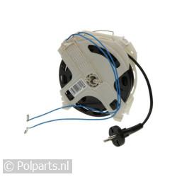 Haspel compleet -zwart snoer-