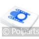 Stofzuigerzak Type D / E / F / G / H S706 - Easyfiks - 461407 - 60502207 - 5021879211149 - 60502207001 - 5021879211156 - 5021879215383 - 6.05.02.20-7