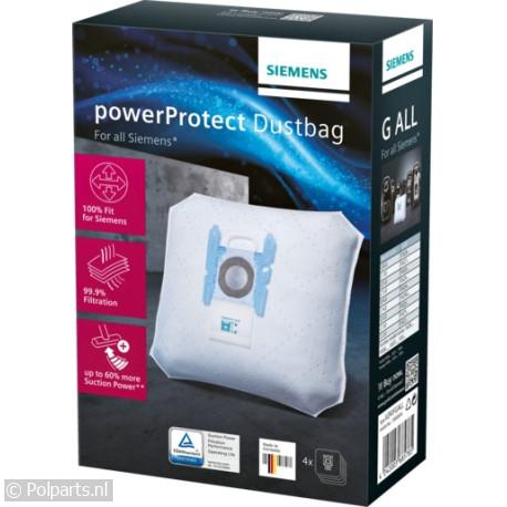 PowerProtect Dustbag - Bosch/Siemens - 60502630 - 4242003685785 - 60502630001 - 17000816 - 6.05.02.63-0 - 17003049