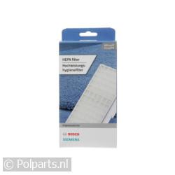 Hepa filter 195x85x25mm