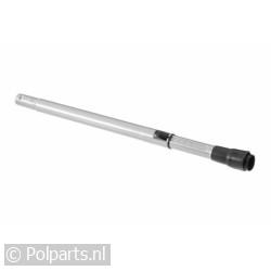 Zuigbuis telescoop grijs