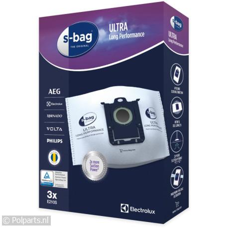 Stofzuigerzak S-BAG Ultra Long Performance E210S - AEG/Electrolux/Zanussi - 60702010 - 7319599031474 - 60702010001 - 9001684613 - 6.07.02.01-0
