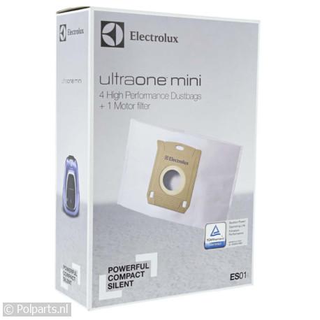 Stofzuigerzak ES01 Electrolux - AEG/Electrolux/Zanussi - 60702690 - 7319599012053 - 60702690001 - ES01 9001670109 - 9001670109 - 6.07.02.69-0