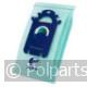 Stofzuigerzak S-Bag Clinic Anti-Allergie E206B - AEG/Electrolux/Zanussi - 60702990 - 3023372031752 - 60702990001 - E206B 9001660357 - 7319599031467 - 9001684605 - 6.07.02.99-0