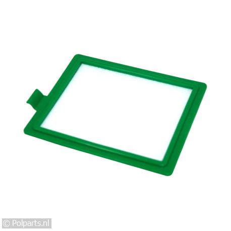 Filter micro EF17 -casSette- dun - AEG/Electrolux/Zanussi - 9092880526 - 60706431 - 8713411147838 - 60706431001 - 6.07.06.43-1 - 8717677402335