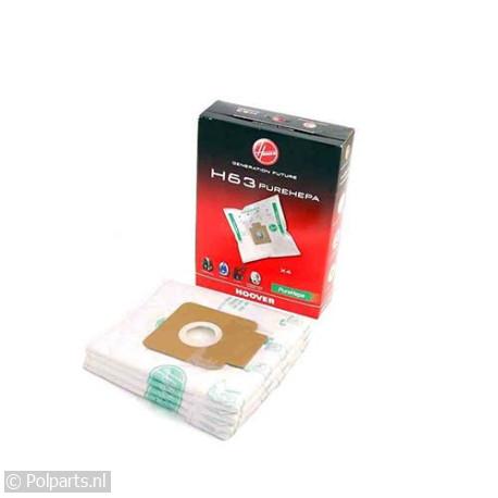 Stofzuigerzak H63 PureHepa - Candy/Hoover - 62002220 - 8016361745971 - 62002220001 - 35600536 - 6.20.02.22-0