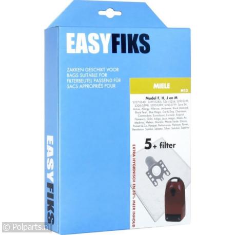 Stofzuigerzak F / J / M / H -M13- - Easyfiks - 62602427 - 5021879211323 - 62602427001 - 7291640 - 5021879211330 - 5021879215345 - 6.26.02.42-7