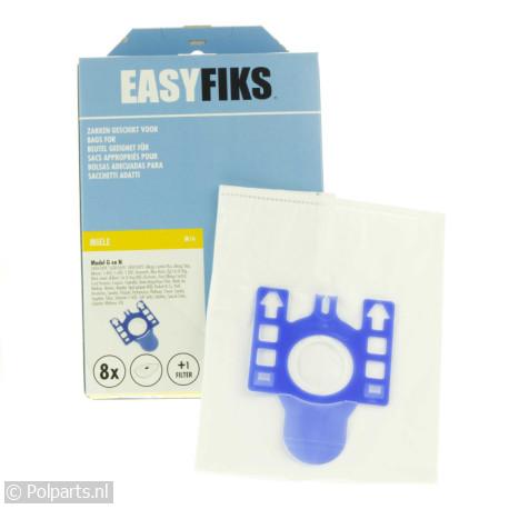 Stofzuigerzak Miele G-N -Micro Fleece- - Easyfiks - 62602486 - 8713411003752 - 62602486001 - 9917730 - 8713411003769 - 8713411004117 - 6.26.02.48-6