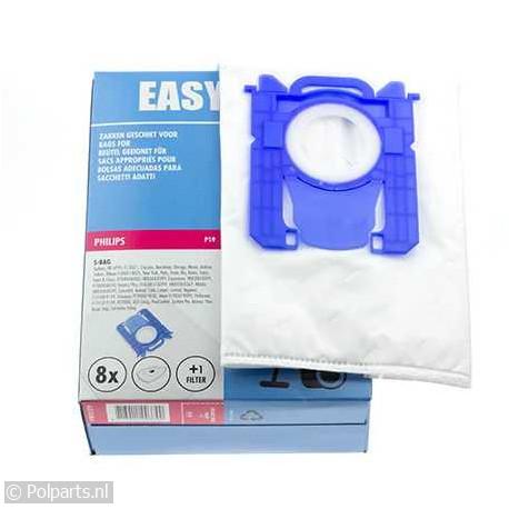 Stofzuigerzak S-Bag -P19- - Easyfiks - FC8021/03 - 62702086 - 8713411003790 - 62702086001 - 8713411003806 - 8713411004094 - 6.27.02.08-6