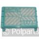 Filter S-klasse hepa - Philips - 62706051 - 8717677401857 - 62706051001 - 432200039090 - 6.27.06.05-1 - 8014025093826