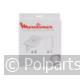 Stofzuigerzak papier - Moulinex - 62802480 - 3221613008109 - 62802480001 - MT000501 - 3221613008406 - 6.28.02.48-0 - ZR003901