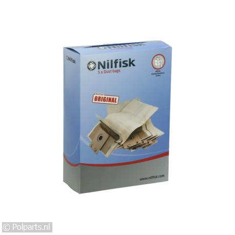 Stofzuigerzak 14Liter - Nilfisk - 62902160 - 5715492007653 - 62902160001 - 82222900 - 6.29.02.16-0