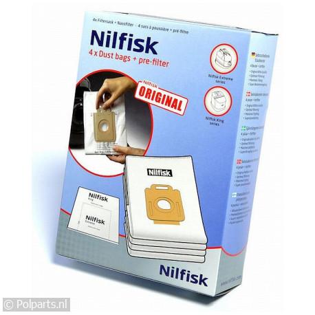 Stofzuigerzak Extreme X110 / King serie - Nilfisk - 62902380 - 7319519645644 - 62902380001 - 107407940 - 5715492127900 - 5715492154593 - 6.29.02.38-0