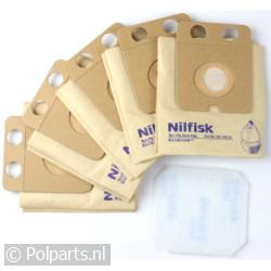 Stofzuigerzak karton met 2 gaten