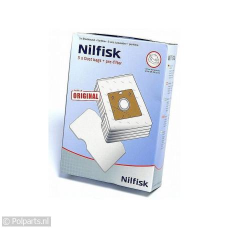 Stofzuigerzak Action / Astral-series - Nilfisk - 62902430 - 5715492039159 - 62902430001 - 30050002 - 6.29.02.43-0