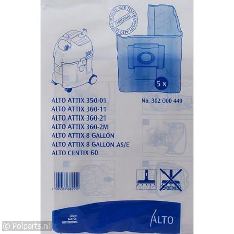 Stofzuigerzak papier - Nilfisk - 62902440 - 4005337682550 - 62902440001 - 302000449 - 6.29.02.44-0