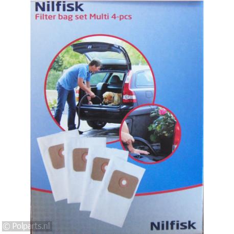 Stofzuigerzak Multi - Nilfisk - 62902470 - 5715492061518 - 62902470001 - 107402336 - 6.29.02.47-0