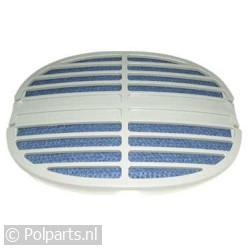 Houder met filter -grijs-