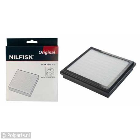 Hepa filter H14 - Nilfisk - 62906231 - 8713411149207 - 62906231001 - 1470180500 - 6.29.06.23-1 - 5053197005384 - 8717677401888