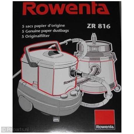 Stofzuigerzak ZR816 - Rowenta - 63202220 - 3221613081607 - 63202220001 - ZR816001 - 3221613016401 - 6.32.02.22-0