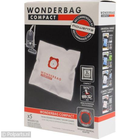 Stozuigerzak Wonderbag Compact 3L - Rowenta - 63202280 - 3221613011901 - 63202280001 - 3087954 - 8015250122718 - 6.32.02.28-0 - WB305120