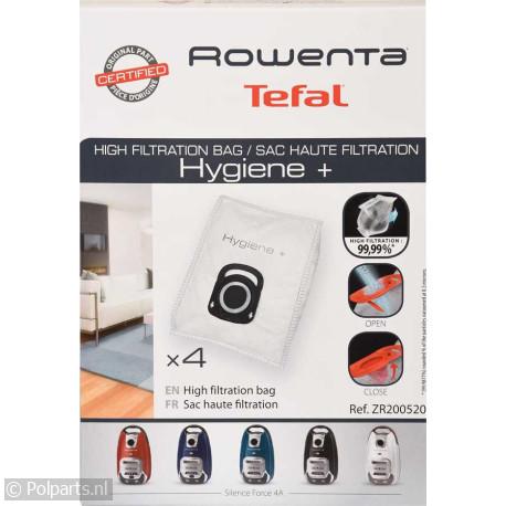Stofzuigerzak Rowenta Hygiene - Rowenta - 63202290 - 3221613016104 - 63202290001 - ZR200520 - 6.32.02.29-0