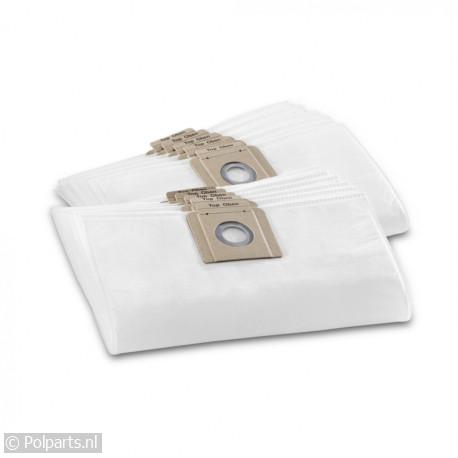 Stofzuigerzak vlies -10 Stuks- - Karcher - 63802200 - 4002667803693 - 63802200001 - 69043150 - 6.38.02.20-0