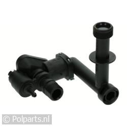 Stuurkop zwart compleet