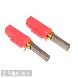 Koolborstel 11x6.1mm in houder -Set-