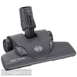 Combi zuigmond met klem, haak en wiel Combi zuigmond met klem, haak en wiel